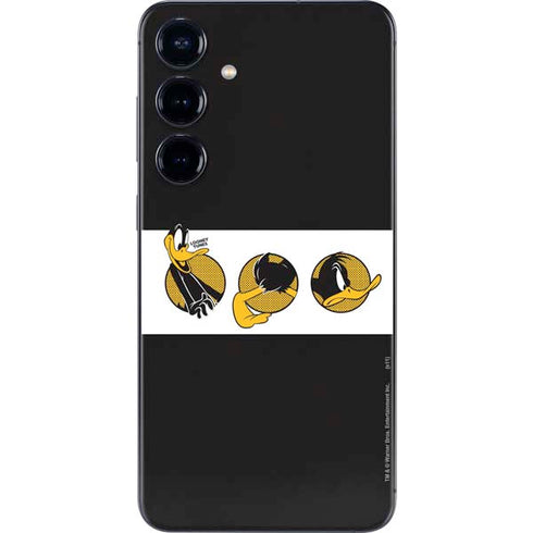 Looney Tunes Daffy Duck Three Circles Galaxy S25 Skin
